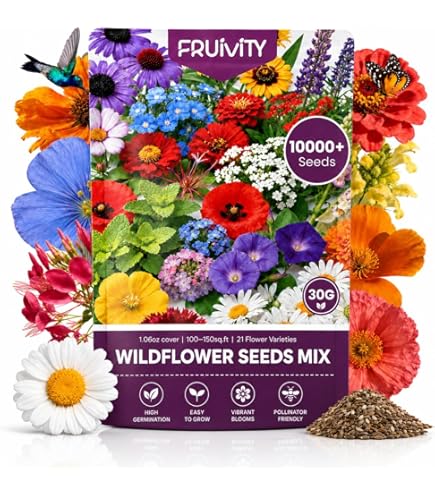 Amazon.com : Flower Seed Set - Flower Varieties of Non-GMO & Heirloom  Premium Seeds for Planting - Sunflower, Marigold, Lavender, and More! (25,  Set 1) : Patio, Lawn & Garden