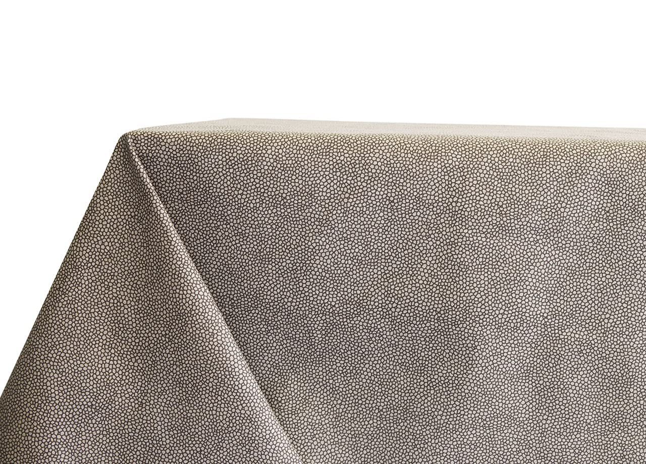 BIANCHERIAWEB Tablecloth for Kitchen and Living Room, 140 x 240 cm, Benedetta Taupe, Made in Italy, Table Cloth in 100% Cotton