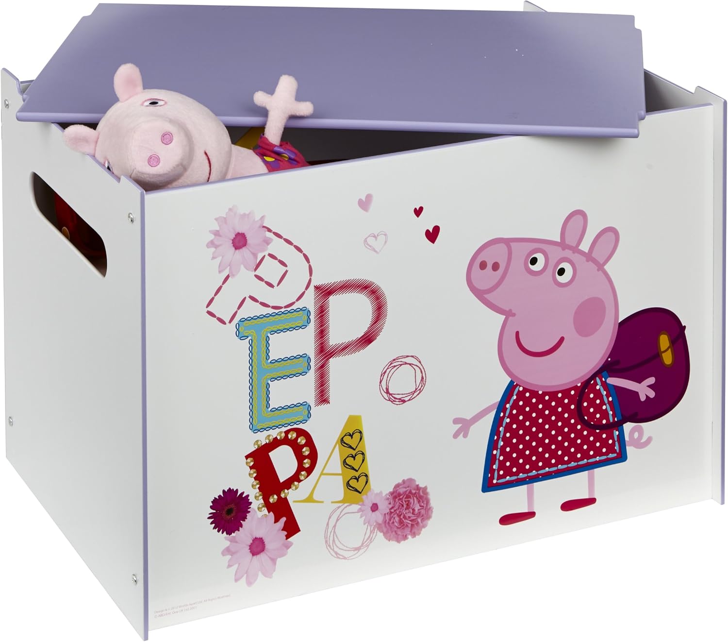 peppa pig toy chest