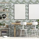 Hode Self Adhesive Wallpaper Green Leaf 90x1000cm Vinyl Wrap for Kitchen view 8