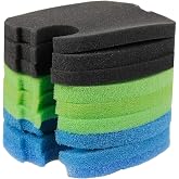 AQUANEAT 9 pcs Replacement Aquarium Canister Filter Pads Compatible with SUNSUN HW-304B/404B/704B/3000 CF500 Filter Pads Bio Sponges