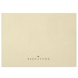 Hallmark Signature Gold Blank Cards, Pineapple