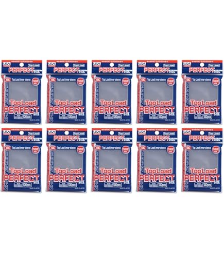 cellophane card sleeves Amazon.com: KMC 100 pochettes Card Barrier Perfect Size Soft Sleeves, 6  Packs/Total 600 pochettes : Toys & Games
