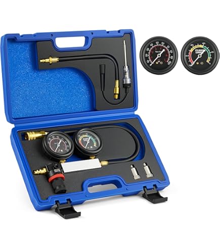 Cylinder Leak Down Tester – Engine Compression Leakage Detector – Gasoline – WT04A1020