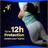 Always Ultra Secure Night Sanitary Pads with Wings Size 5 8pk view 2