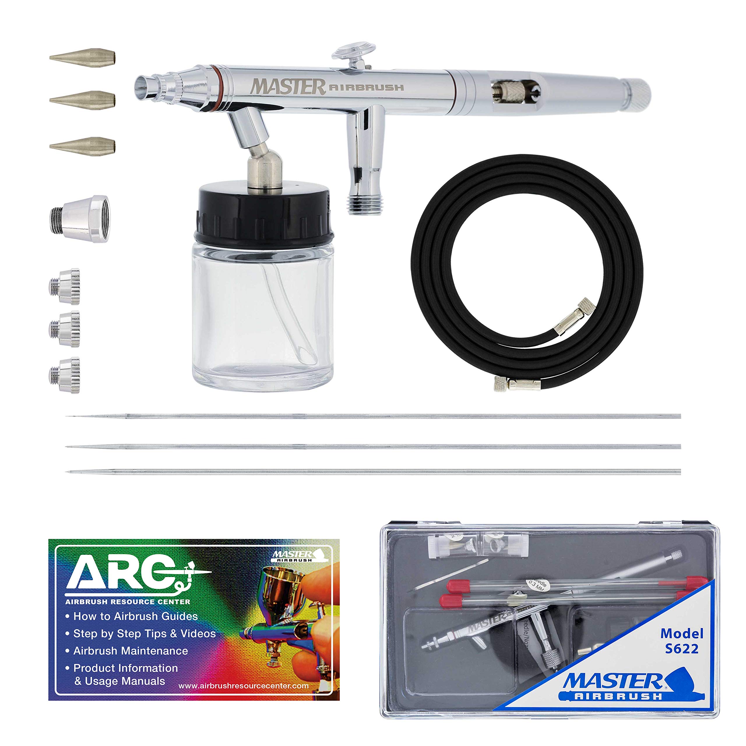 Master Airbrush S622SET Master S62 AllPurpose Precision DualAction