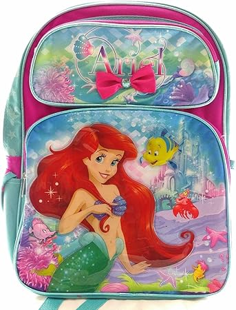 little mermaid bookbag