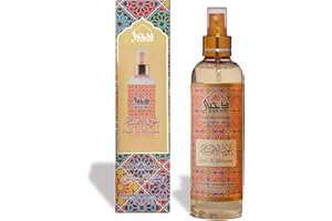 Oud al Ibtisam Arabic Room Spray by Dukhni | 250ml Oud fragrance Air Freshener, Attar al Faraash for home & prayer mats | Bed linen, Sofa Mist, natural home scent, curtain spray, odour eliminator