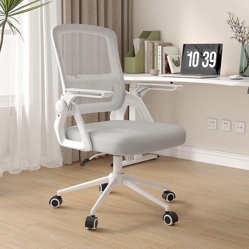 naspaluro Ergonomic Office Desk Chair with Height Adjust, Swivel Mesh