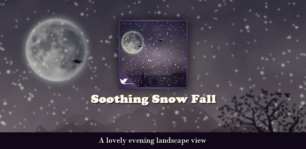 Soothing Snow Fall - A Lonely Evening Landscape View - Thumbnail 2