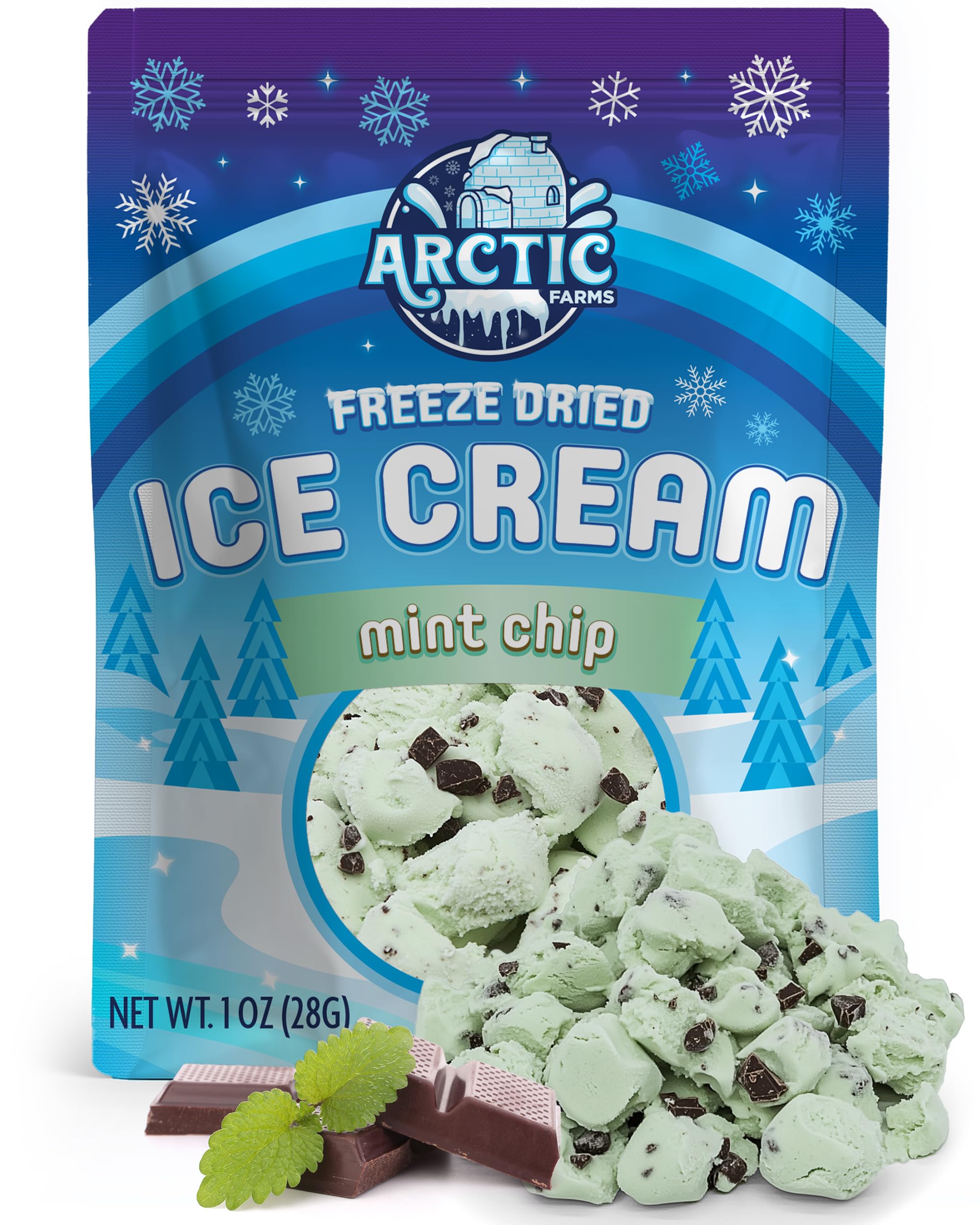 Arctic Farms Freeze Dried Ice Cream that Does Not