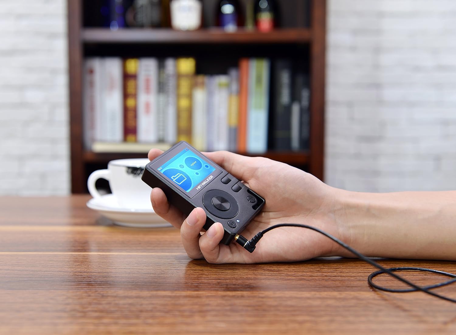 HIFI WALKER H2 High Resolution Lossless MP3 Bluetooth FLAC WAV Digital Audio Player Portable with 16GB microsd Card and HD Audio Earphone: Electronics