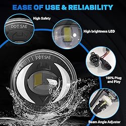 SINYATO INDUST LED Fog Lights With DRL/Turn Signals