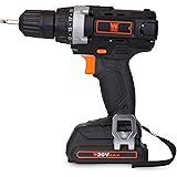 WEN 49120 20V MAX Lithium-Ion Cordless Drill/Driver with Battery, Bits and Carrying Bag