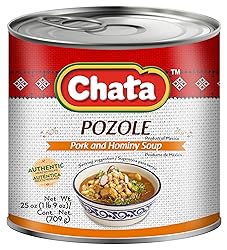 Chata Pozole Pork and Hominy Soup Can | Ground Corn