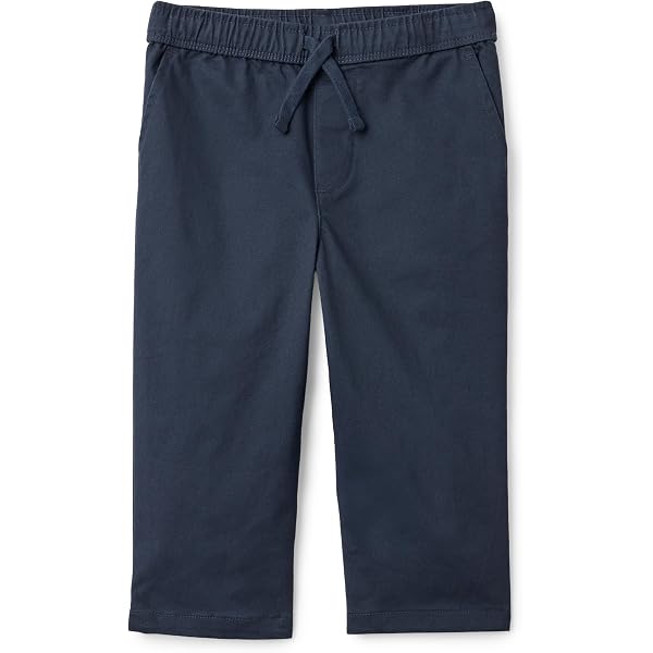 Pantaloncini Scolastici Elasticizzati Bambino - Antimacchia, Senza Cerniere - Taglie Da 2 A 13 Anni (Navy 12-13 Anni)