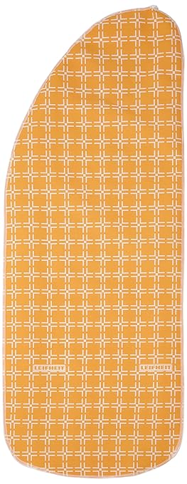 Leifheit - Bügeltischbezug Dressfix, 140x40cm, Schnurzug, gelb/orange