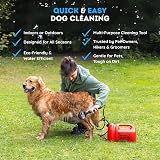 Mud Daddy 8 Litre Portable Pet Washing Device Red Mud Remover Grooming view 2