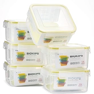 Komax Biokips Airtight Food Storage Containers (18-Piece Set) - Thumbnail 4