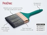ProDec 6 inch Trade Professional Wall Brush for Emulsion Paint on Walls view 2