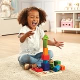 Melissa & Doug Shape Sequence Wooden Sorting Set Educational Toy view 2