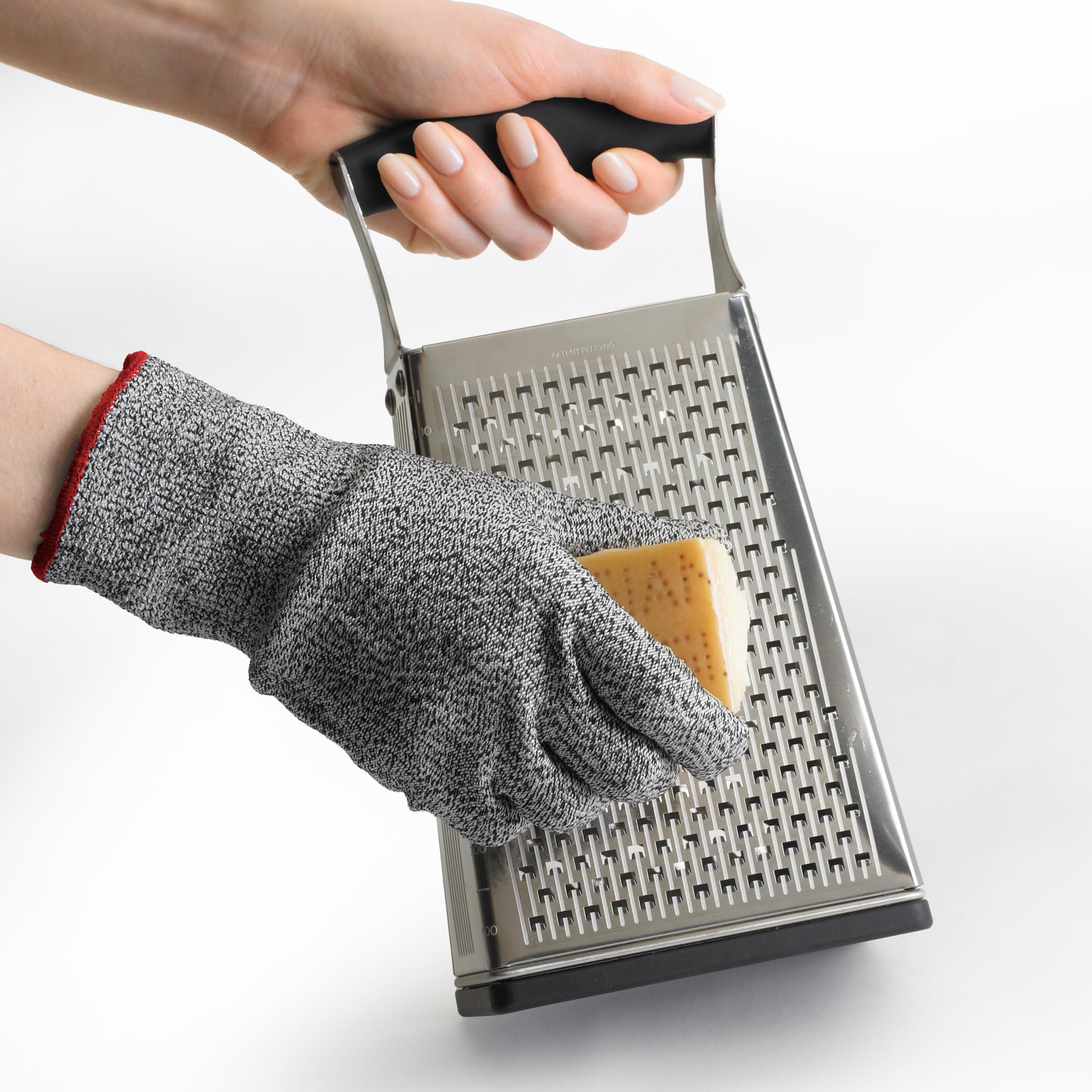 Cuisipro Cut Resistant Glove for Kitchen, Grey, One Size, For Safe Chopping, Slicing and Cooking, Cut Proof