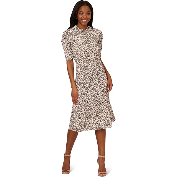 white christmas dresses Adrianna Papell main image 1