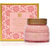 SPA CEYLON Lotus & Rambutan Gentle Face Exfoliating Masque | For Sensitive Skin | Soothing, Vitamin B12 | 100g