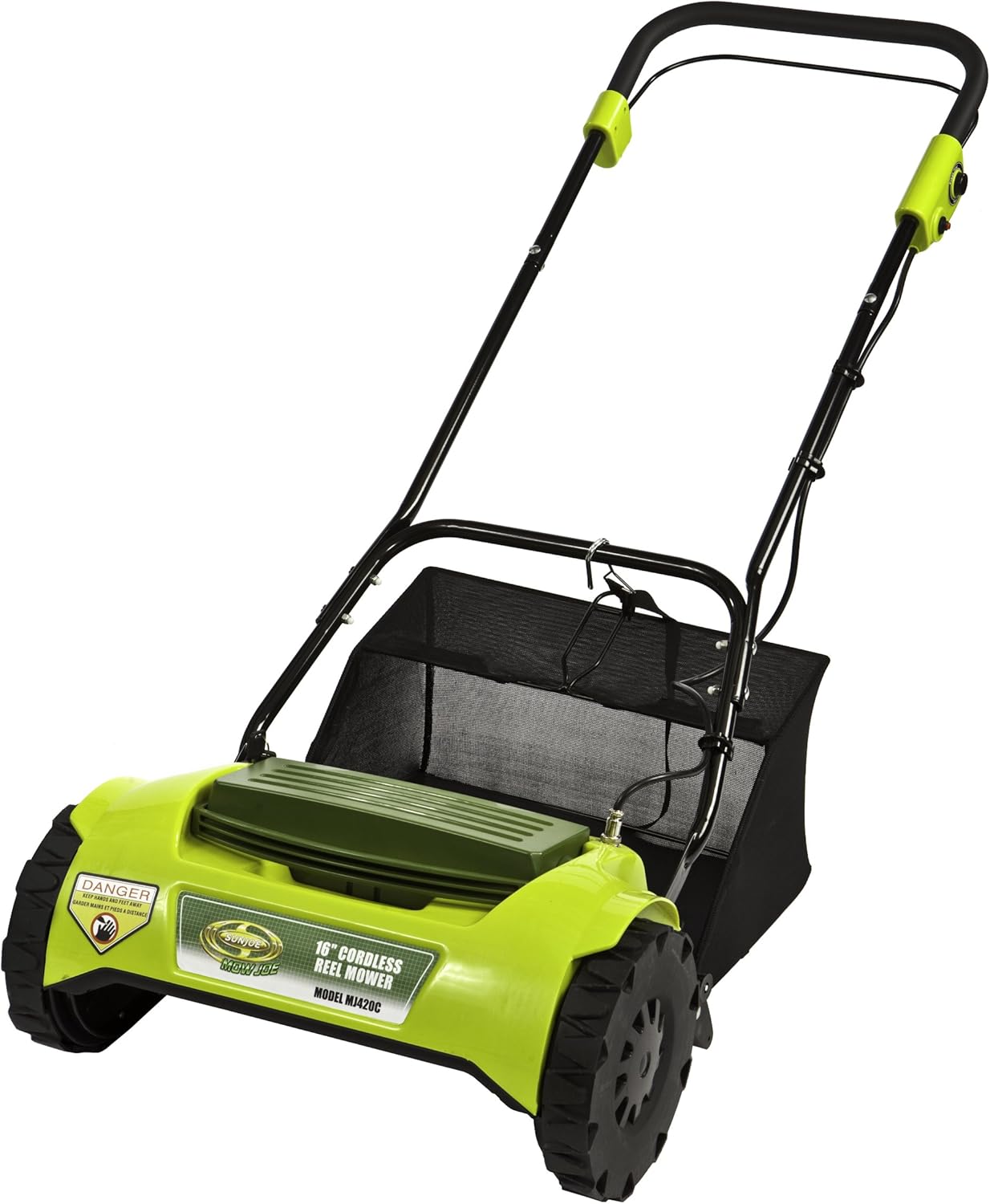 Sun Joe MJ420C Mow Joe 16-Inch 24 Volt Cordless Electric ...