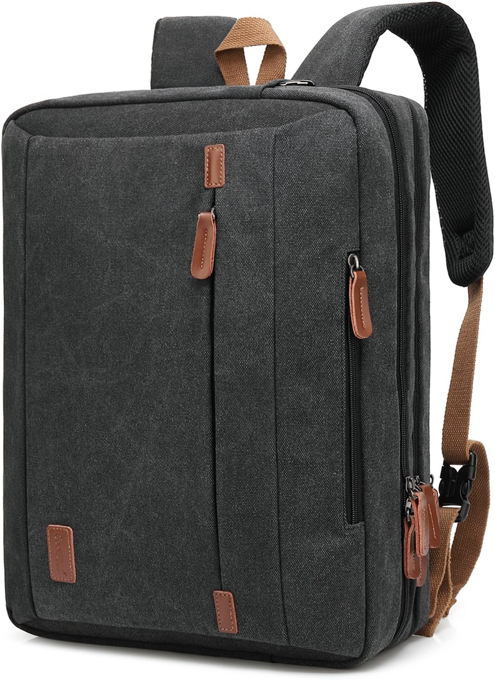 Srotek Oxford Fabric Hand Convertible Laptop Bag 17 Inches Black