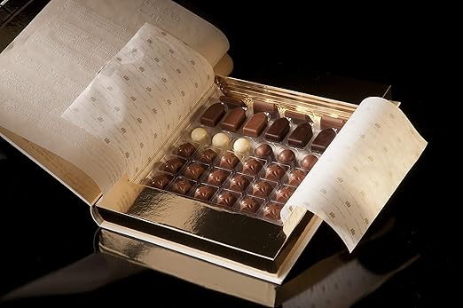 Caja de Bombones de Chocolate Artesano Gourmet 34 piezas: Amazon.es: Alimentación y bebidas