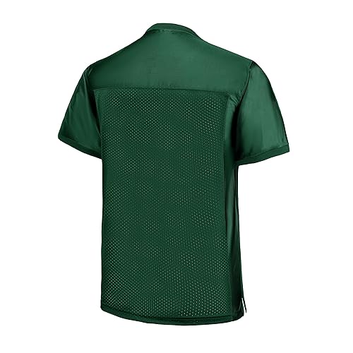 EALER Blank Football Jersey Mesh Athletic Football Shirt Practice