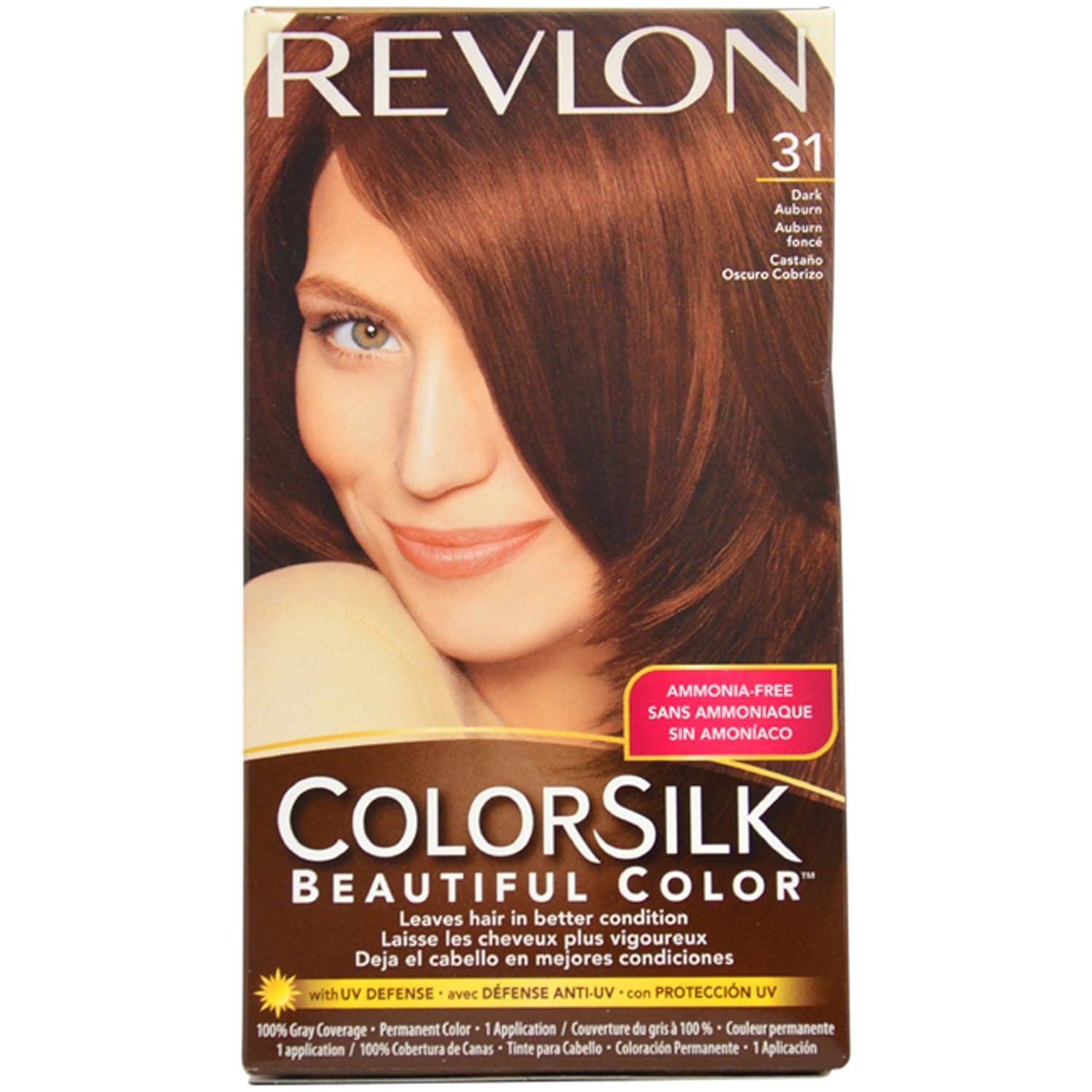 Revlon Colorsilk Beautiful Color, Dark Auburn 31
