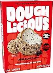 DOUGHLICIOUS Chocolate Chip Cookie Dough & Gelato Bites, 6.77 OZ