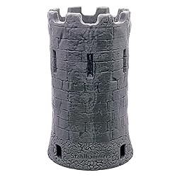 STAHLHAMMERS Dice Tower & Tray for Rolling and