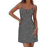 NOLLSOM Spring Dresses for Women 2026 Casual Spaghetti Strap Bodycon Mini Dress Beach Vacation Outfit