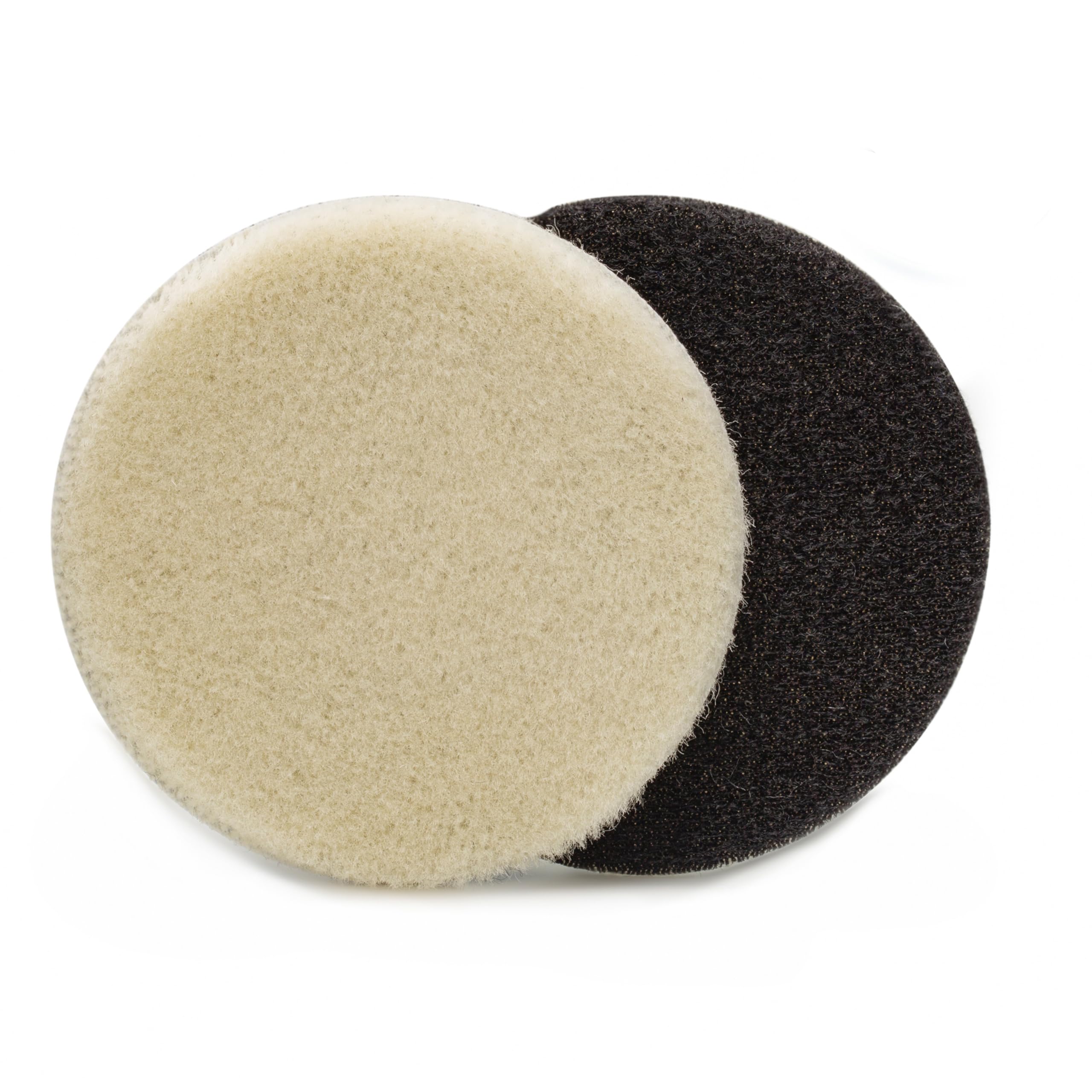 Glass Polish 3 inch (75mm) Pack of 3 PRO-Line Short Pile Synthetic Wool Pads - GP16014