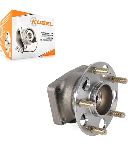 A-Premium Rear Wheel Bearing & Hub Assembly (2-Pack) - 5-Lug, Fits Honda HR-V 2016-2022 FWD