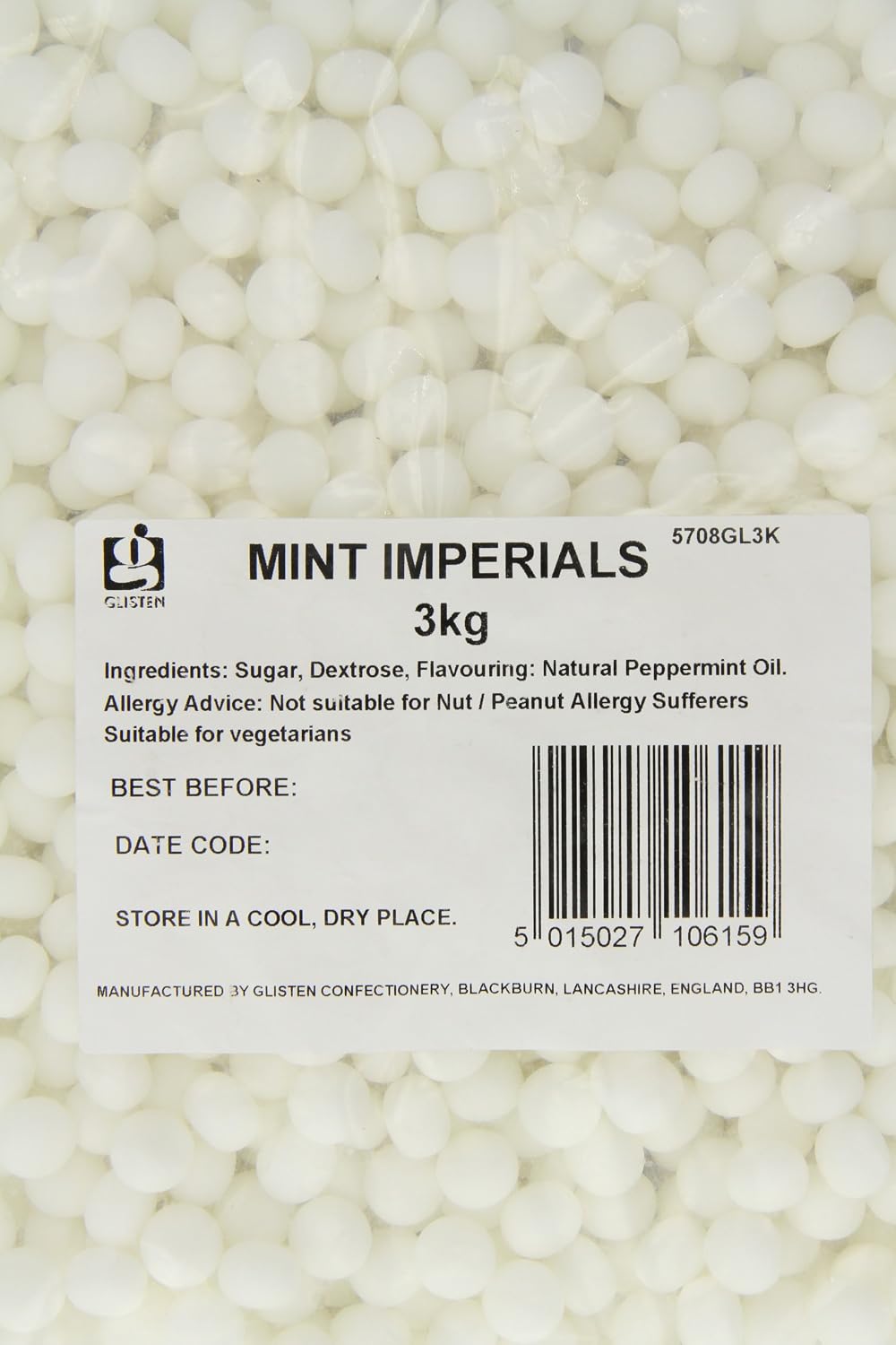 Glisten Mint Imperials 3 Kg, White, 3 kg (Pack of 1) - Image 4