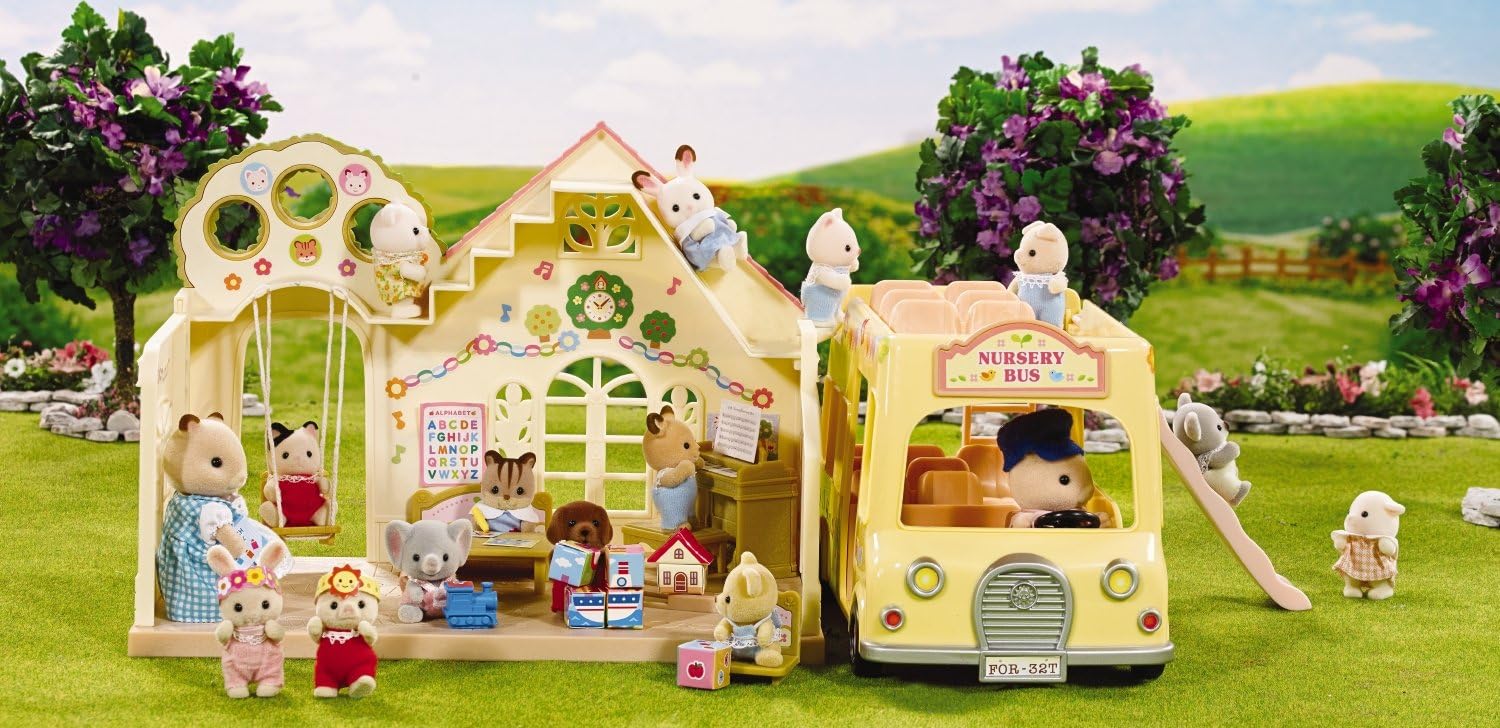 sylvanian forest nursery gift set