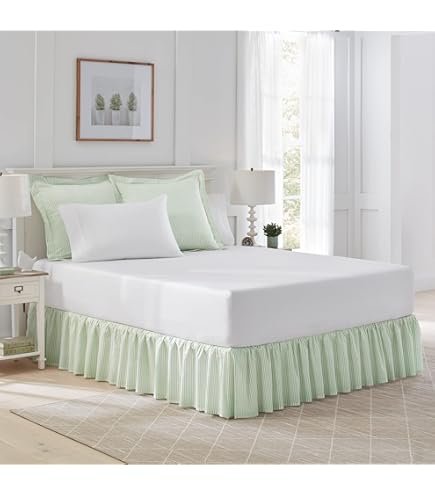 Laura Ashley Home - King dekbedovertrekset, katoenen satijn omkeerbaar beddengoed met bijpassende shams, huisdecoratie voor alle seizoenen (weide bloemen blauw, koning Laura Ashley Home - King dekbedovertrekset, katoenen satijn omkeerbaar beddengoed met bijpassende shams, huisdecoratie voor alle seizoenen (weide bloemen blauw, koning
