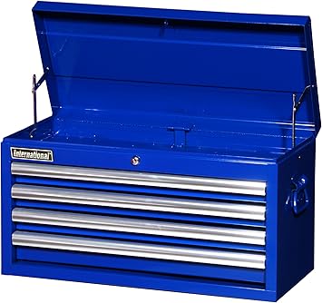 Amazon Com International Vrt 2704bu 26 Inch 4 Drawer Blue Tool