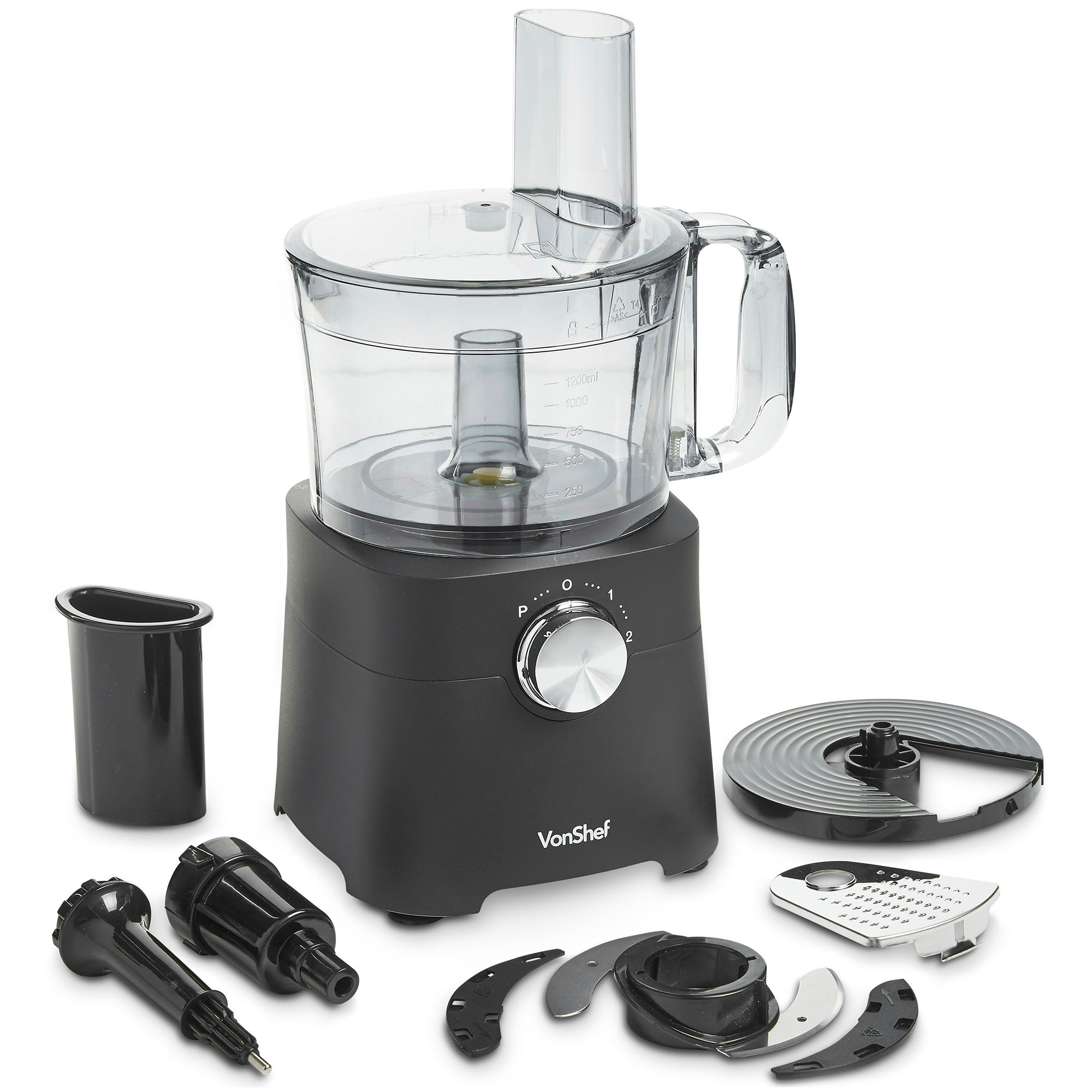 VonShef Food Processor, 8 Cup, Blender, Chopper, Multi Mixer Combo with Chopping 691163500829 eBay