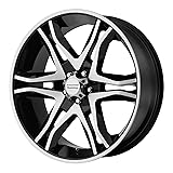 American Racing AR893 17X8 6X5.5 G-BLK MACH 00MM