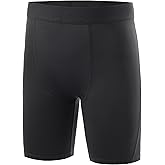 EoBeKee Youth Boys' Compression Shorts, Performance Kids Basketball Underwear, Athletic Base Layers for Soccer Running Sports