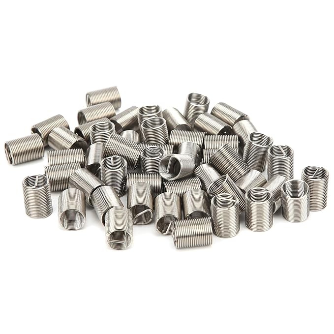 Wood Inserts Bolt Fastener, Repair Tool 50PCS Threaded Insert Thread