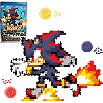 Jixelz Remix Sonic The Hedgehog Craft Kit - Running Shadow - No