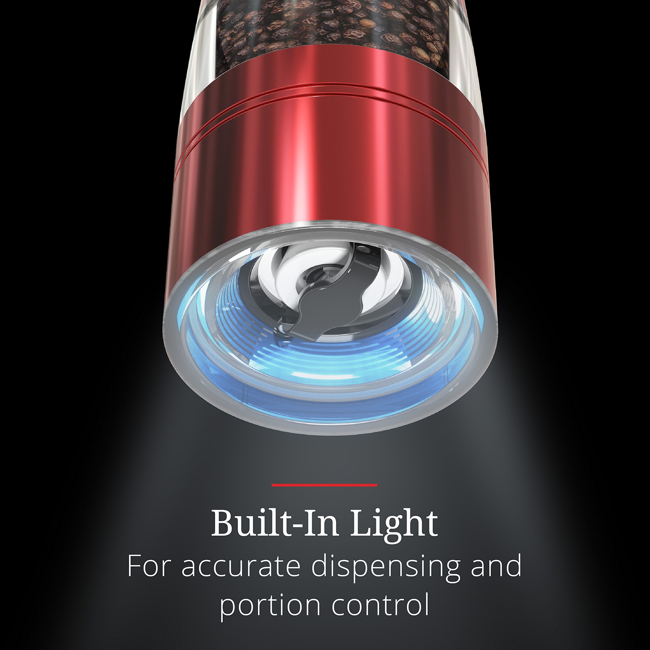 Russell Hobbs Electric Salt and Pepper Mill Set with Adjustable