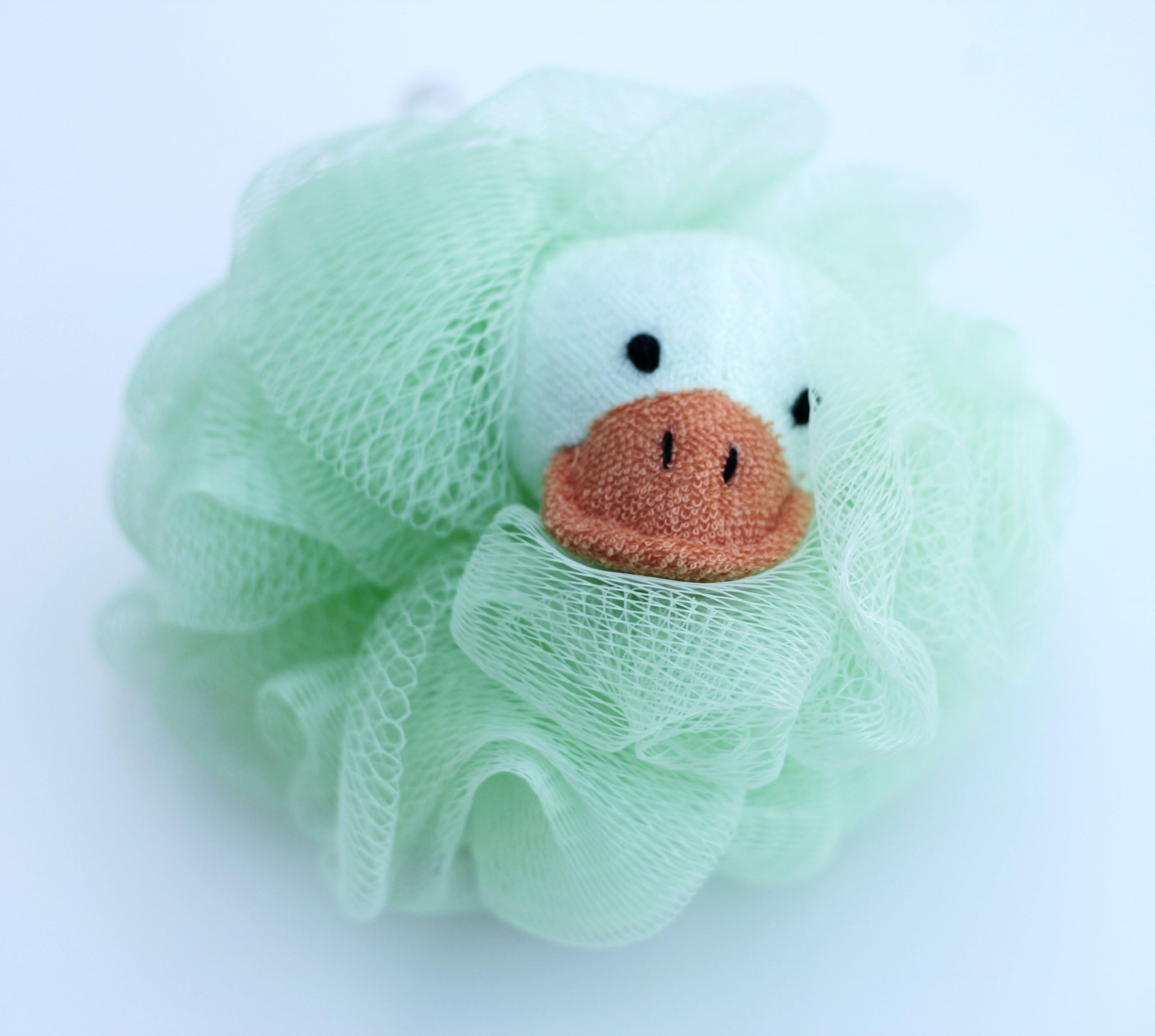 Bath Tub Safari Wild Animal Sponge, Green Frog, 3-sponges