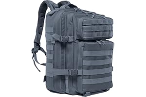 KXBUNQD Military Tactical Backpack for Men and Women Army 3 Days Assault Pack Bag Large Rucksack with Molle System for Hiking Cycling Skiing Camping Climbing